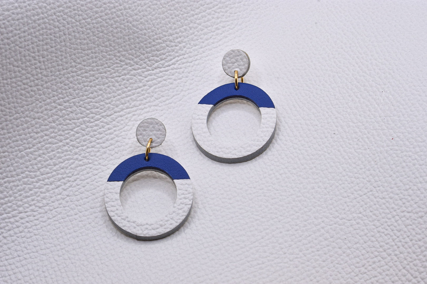 Boucles d’oreilles cercles d’Azur