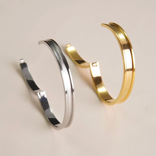 Bracelet marqueterie nuances de rose