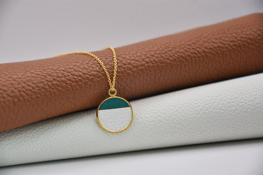 Collier marqueterie