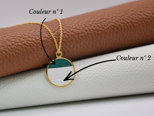 Collier marqueterie Personnalisable